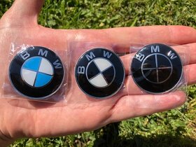 MIX BMW 45MM 74MM 78MM 82MM ZNAKY CIERNE MODRE BIELE - 10