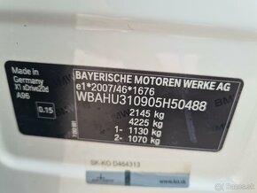 BMW X1 XDRIVE 20D SPORT LINE A/T / MOŽNÝ ODPOČET DPH - 10