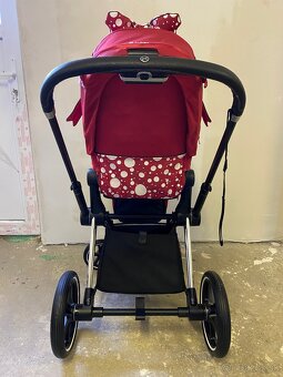 Športový kočík Cybex Priam Chrome Black - Petticoat Red - 10