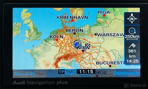 AUDI Navigation Plus - RNS-E (RNSE) - slovenčina, mapy - 10