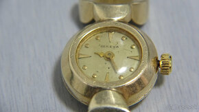 Zlaté dámske hodinky Geneva - 10