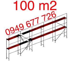 Predám lešenie stavebné lešenie , fasadne lešenie - 10