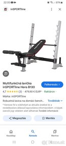 Lavica na bench,fix jednoručky,kotuče - 10