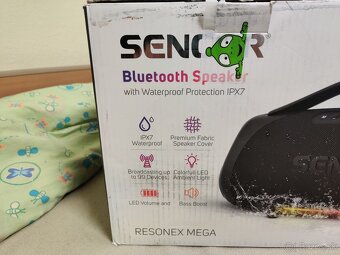 Sencor Resonex Mega. - mohutný boombox až 190-wattov. - 10