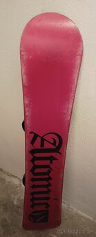 153 cm snowboard ATOMIC s viazanim NITRO - 10