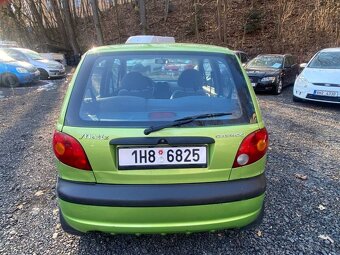 Daewoo Matiz 0.8i 93 tis km 2x el.okna nové ČR servo - 10