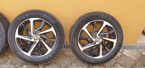 Toyota yaris letná sada 4x100 r16 michelin pneu 195/55 r16 - 10