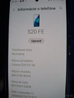 Samsung Galaxy S 20 Fe, 128gb - 10