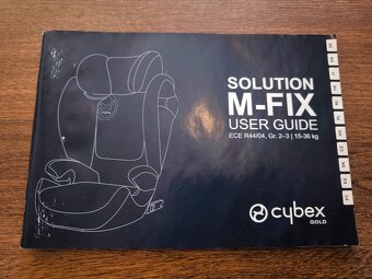 Autosedačka Cybex Solution M-Fix 2018 - 10