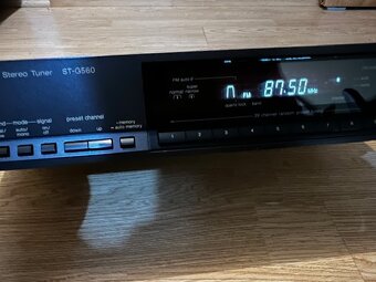 Class AA Technics ST-G560 AM/FM stereo tuner (1989-90) - 10