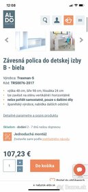 Detská písací izba stôl, stilička, luster, police…. - 10