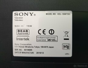 televízor SONY KDL-55W755C (140cm) - 10