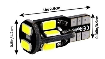 12V LED žiarovky - 10