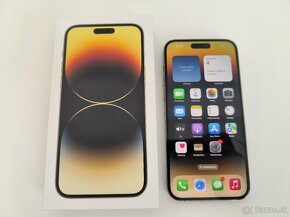 apple iphone 14 PRO 128gb Gold / Batéria 90% - 10