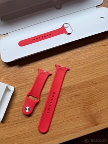 Apple Watch 44/45/46mm RED Sport Band remienok S/M/L - 10