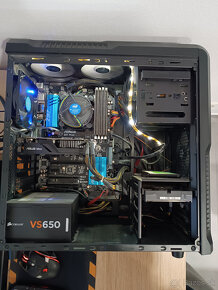 PC SKRINKA ZALMAN Z3PLUS + ZDROJ CORSAIR VS650 - 10