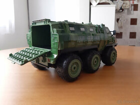 Nové RC auto Vojenský Transportér 6x6 2ks Baterii - 10