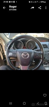 Predám Mazda 3---1.6i-benzin--77Kw-105Ps-org.-157200km - 10