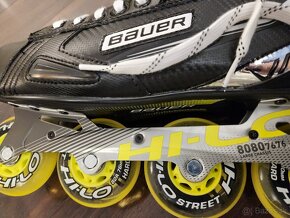 Nové KOLIESKOVÉ KORČULE BAUER VAPOR X3.5, veľkosť 12 - 10