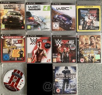 Predam PS3 hry - Crash, GTA, LEGO, FIFA, F1, BUZZ, NHL, 007 - 10