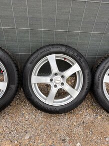 Zimný set VW 5x112, 215/55 R17 Continental TS870P - 10