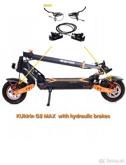 KUkirin G2 Max + hydraulické brzdy, Nová - 10