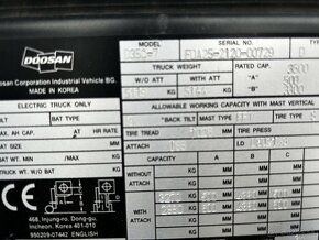 VZV DOOSAN D35C-7 - 10