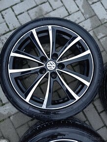 Predám 4 hliníkové disky 5x112 R18 bez pneu vw sharan - 10