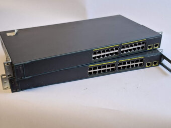 Switche Cisco  WS-C3560G-48TS-S, C3550-48-SMI, WS-C2960-24TT - 10