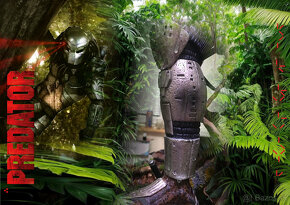 Predator diorama LED – Jungle Hunter a Arnolda Schwar. 1/4 - 10