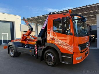 MERCEDES-BENZ ATEGO 1218 HÁKOVÝ NOSIČ HYDRAULICKÁ RUKA - 10