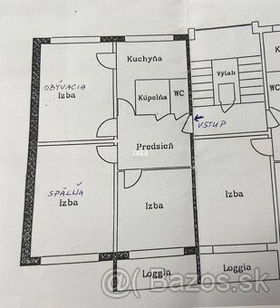 Muškátová - pekný 3 izb. byt 69 m2 + loggia. ZARIADENÝ. - 10