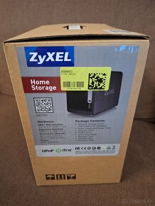 Predám domáce úložisko ZyXEL NAS326 + 2x 4 TB SEAGATE HDD - 10