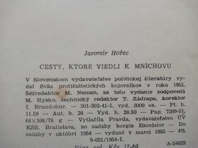 "Cesty, ktoré viedli k Mníchovu" 1955 - 10