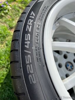 Hlinikove disky 5x120 r17 + pneu 225/45 ZR17 - 10