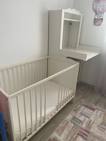 Detská posteľ + prebaľovací pult IKEA - 10