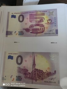 0€ bankovky 0 euro suvenír - 10