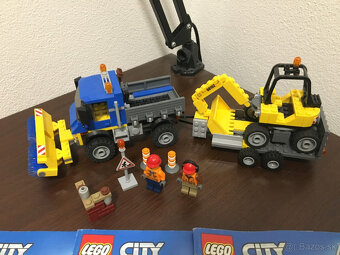 Lego City rôzne sety hasiči, cestári a iné - 10