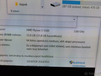 RYZEN 5 5500,32 DDR4 RAM M2 SSD512GB PLUS M2 SSD256GB ,8 GB - 10