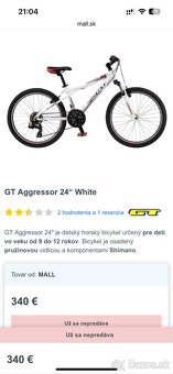 detsky horský bicykel GT AGGRESSOR 24” (od 9-12r) - 10