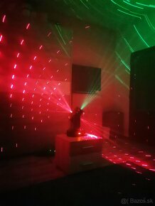 Rotačná hlava Beam 12x15W + laser - 10