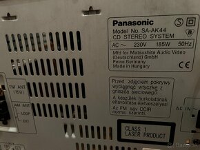 Predám hi-fi vežu PANASONIC SA-AK44 - 10