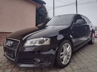 AUDI A3 SPORTBACK 2.0 TDI CR S LINE ROK VÝROBY 2009 - 10