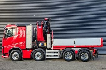 9437 Volvo FH 540 - 8x4 – Tahač/Valník + HR+HMF 85 t/m + JIB - 10