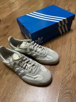 Adidas Samba OG Off White / Grey Two / Aluminium - 10