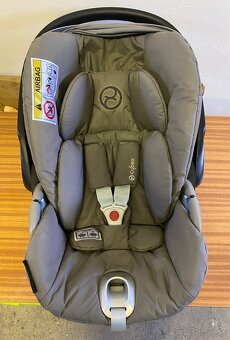 Polohovateľná autosedačka Cybex Cloud Z i-Size Soho Grey - 10