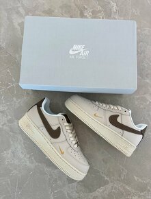 Nike Air Force 1 béžovo hnedé tenisky - 10