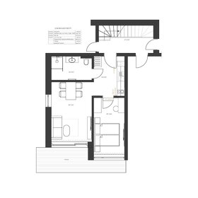 2- izb. apartmán s výhľadom na jazero – Tilia Resort, Orava - 10