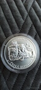 Český lev 2017 1oz striebro - 10