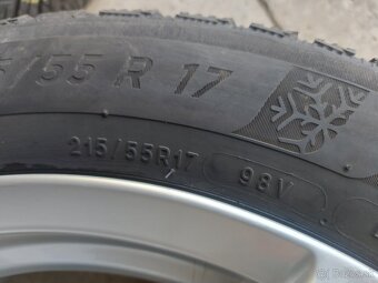 215/55R17 MICHELIN zimné pneumatiky - 10